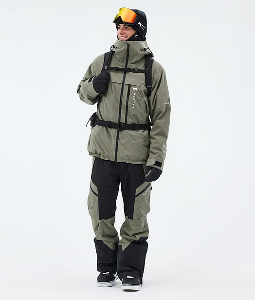 Montec Oracle Snowboard Outfit Greenish/Black