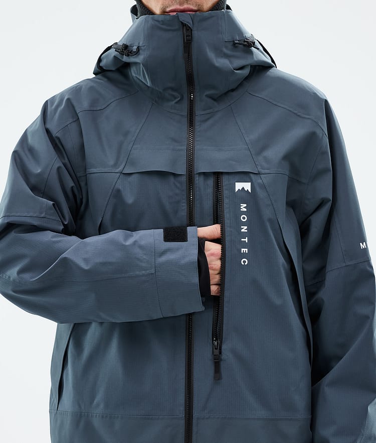 Montec Oracle Snowboardjacke Herren Metal Blue, Bild 9 von 10