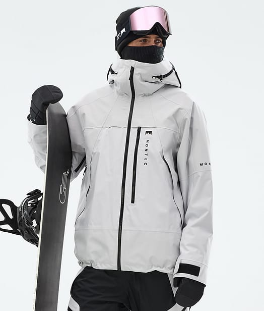 Montec Oracle Snowboardjacke Herren Light Grey