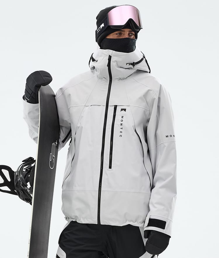 Montec Oracle Snowboardjacke Herren Light Grey, Bild 1 von 10