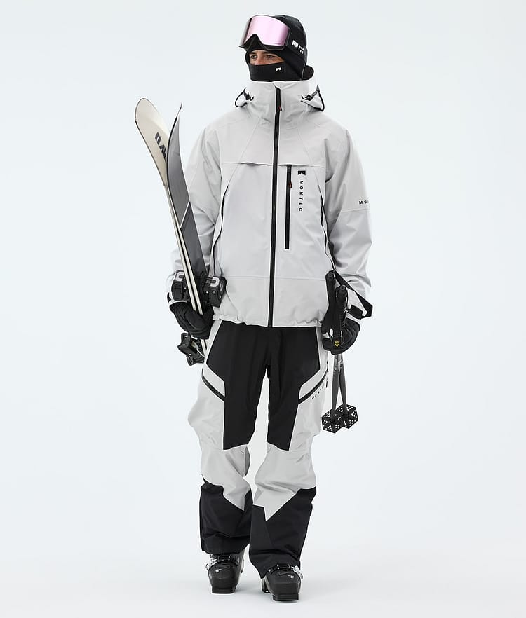Montec Oracle Skijacke Herren Light Grey, Image 2 of 9