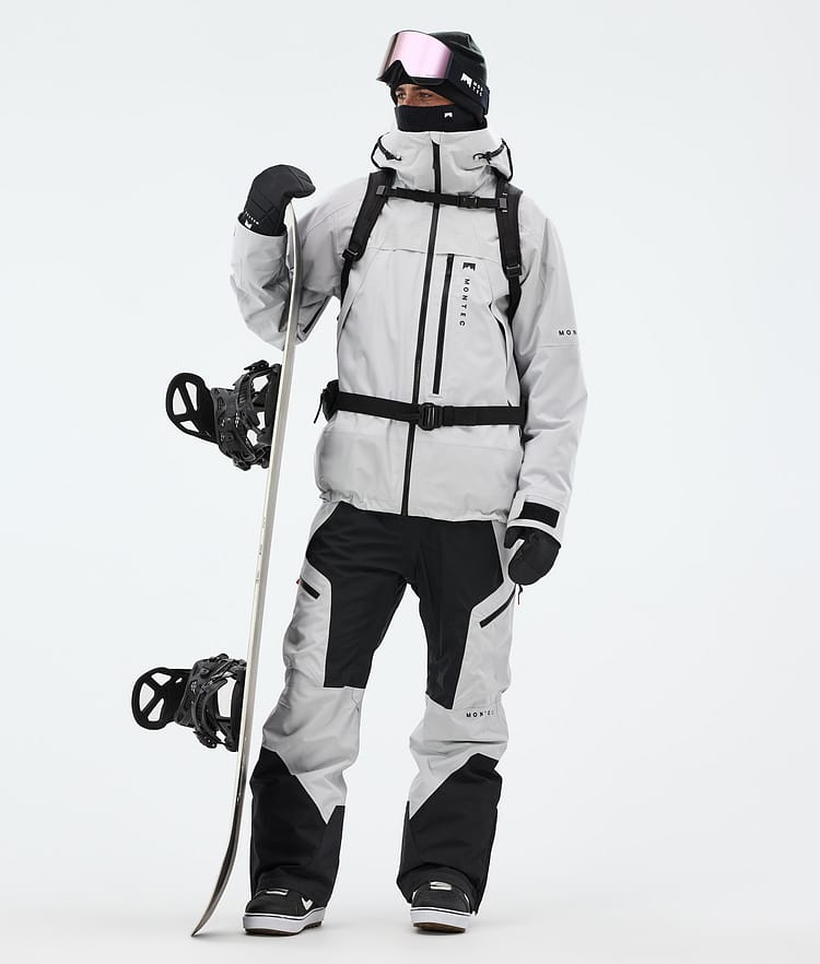 Montec Oracle Snowboardjacke Herren Light Grey, Bild 3 von 10