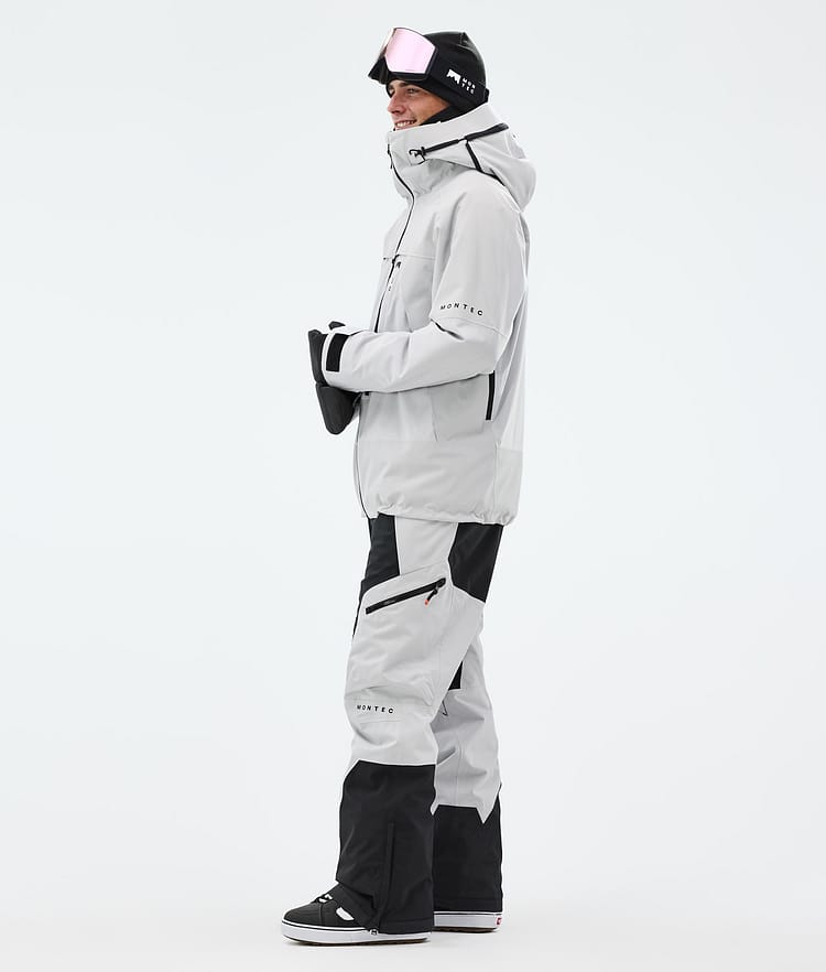 Montec Oracle Snowboardjacke Herren Light Grey, Bild 4 von 10