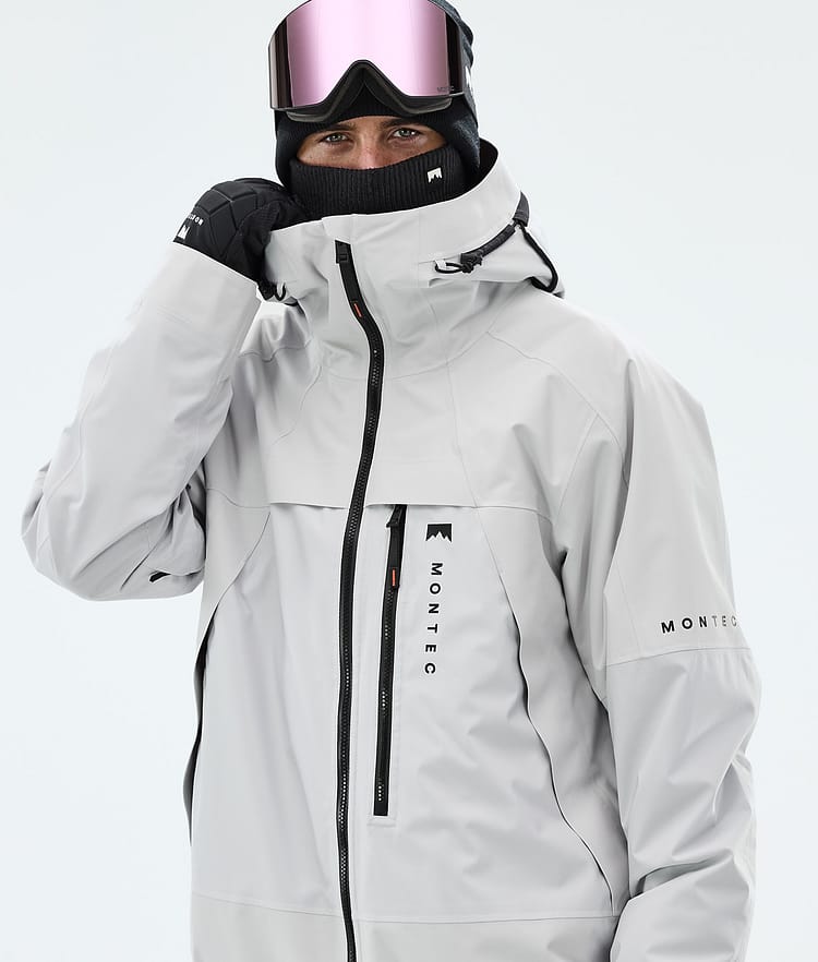 Montec Oracle Skijacke Herren Light Grey, Image 4 of 9