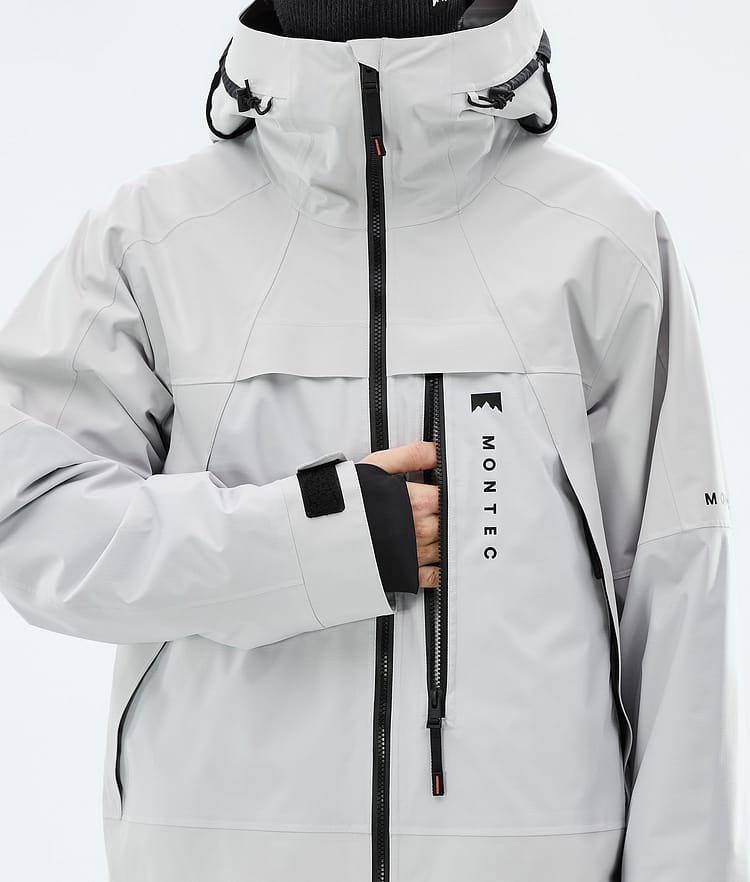 Montec Oracle Skijacke Herren Light Grey, Image 8 of 9