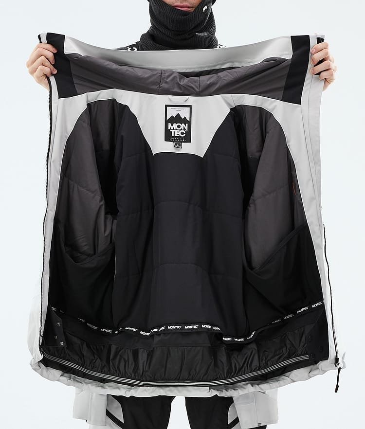 Montec Oracle Skijacke Herren Light Grey, Image 9 of 9