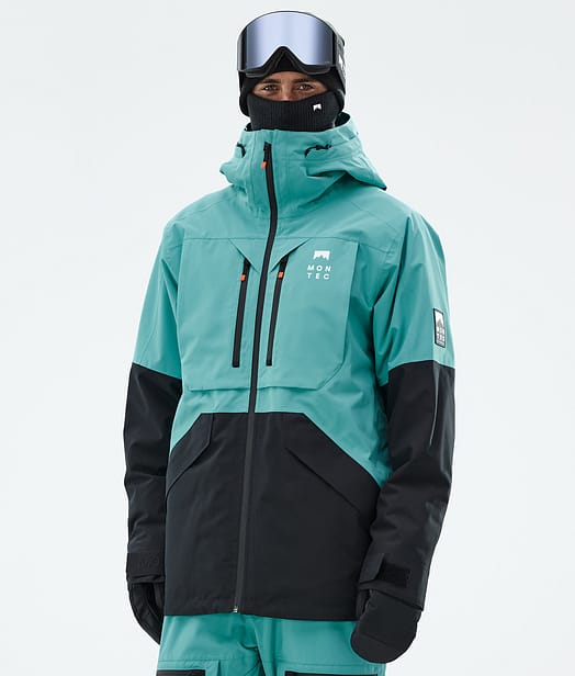 Montec Arch Skijacke Herren Turquoise/Black