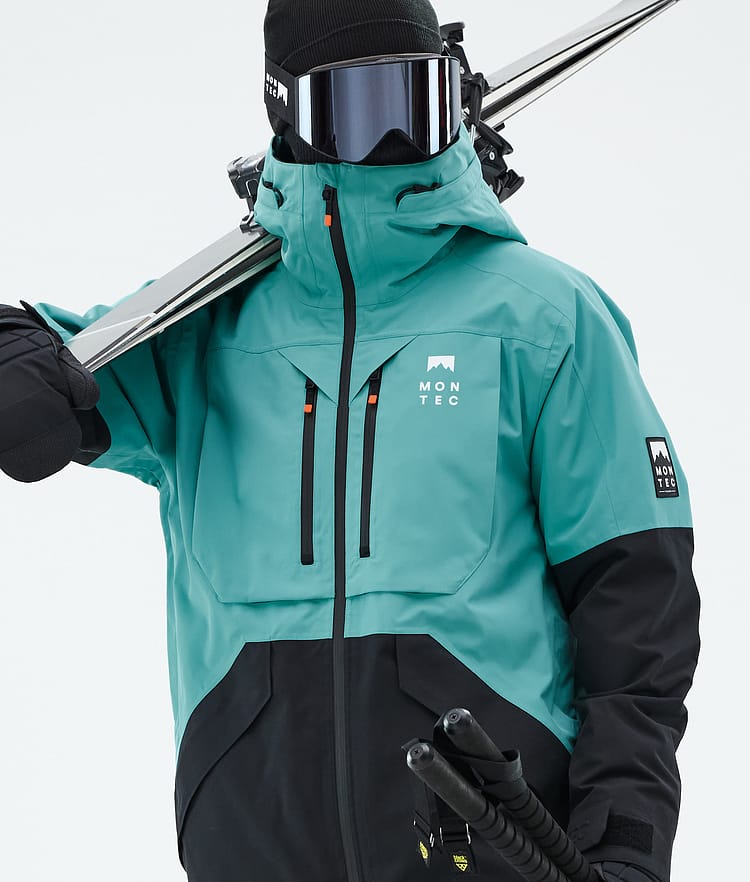 Montec Arch Skijacke Herren Turquoise/Black, Bild 2 von 10
