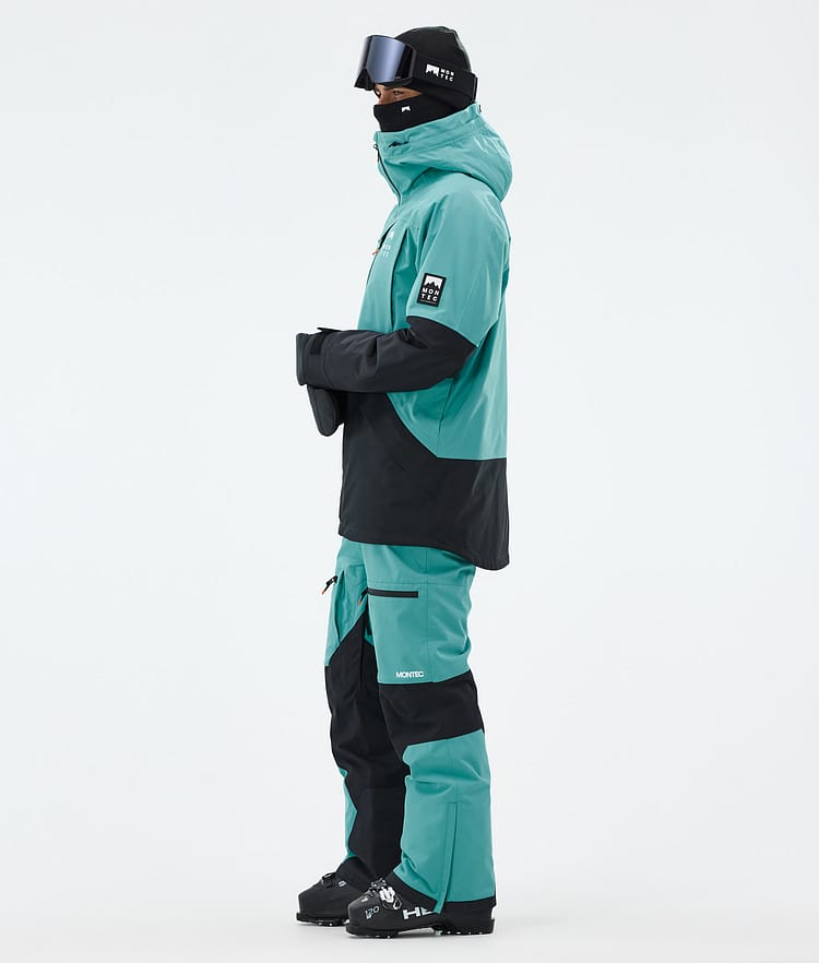 Montec Arch Skijacke Herren Turquoise/Black, Bild 4 von 10