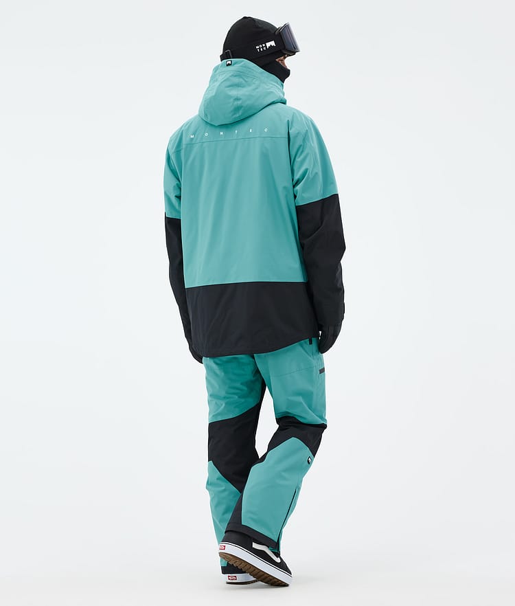Montec Arch Snowboardjacke Herren Turquoise/Black, Bild 5 von 10