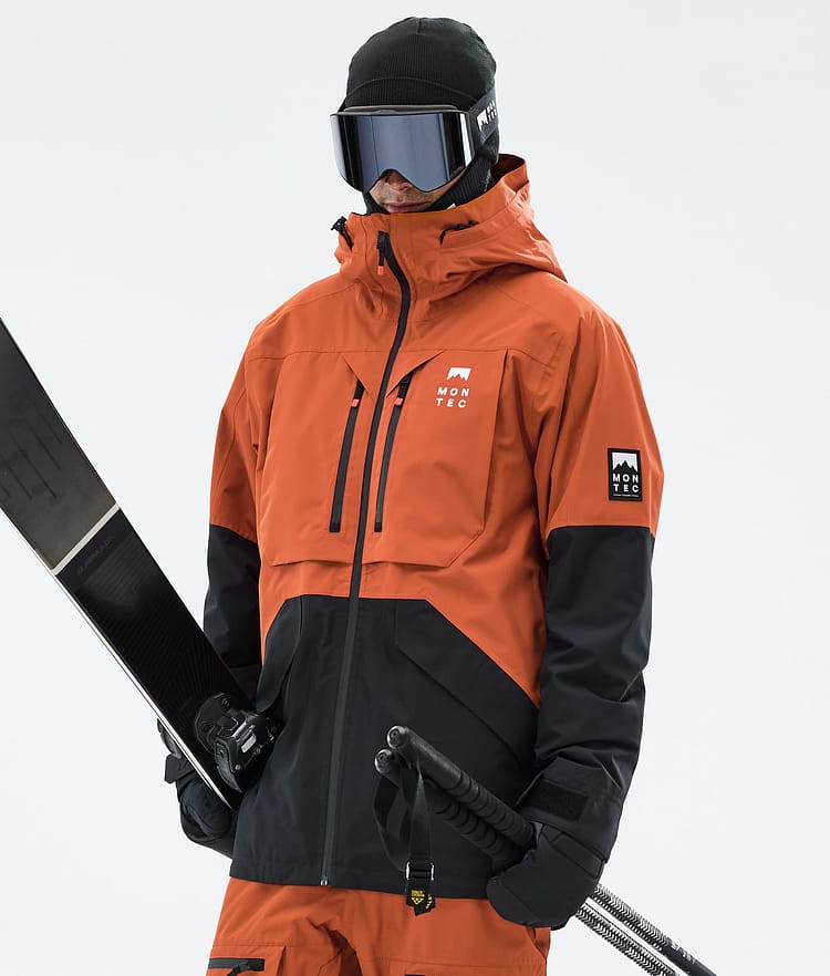 Montec Arch Skijacke Herren Burned Orange/Black, Bild 1 von 10