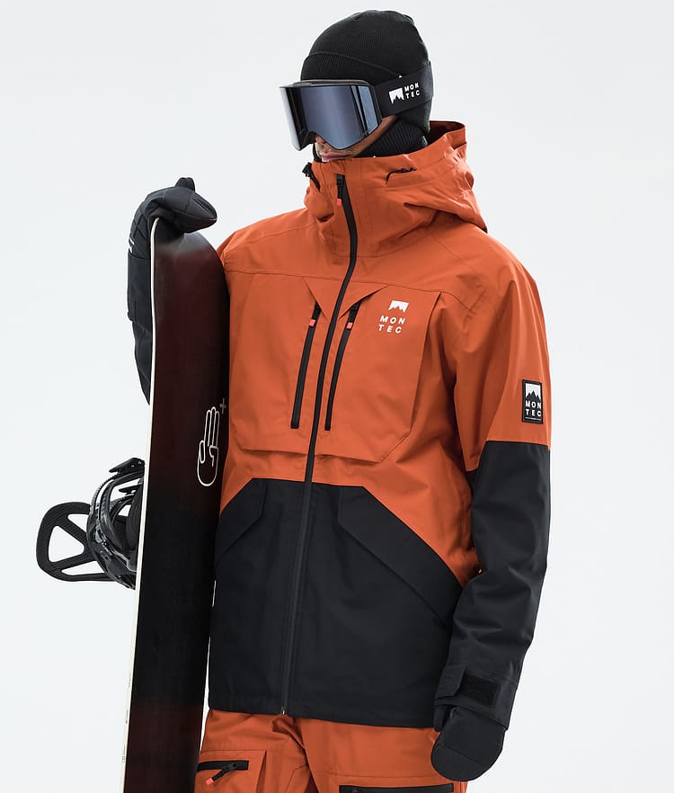 Montec Arch Snowboardjacke Herren Burned Orange/Black, Bild 1 von 10