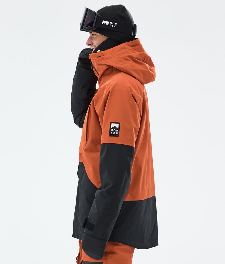 Montec Arch Snowboardjacke Herren Burned Orange/Black, Bild 6 von 10