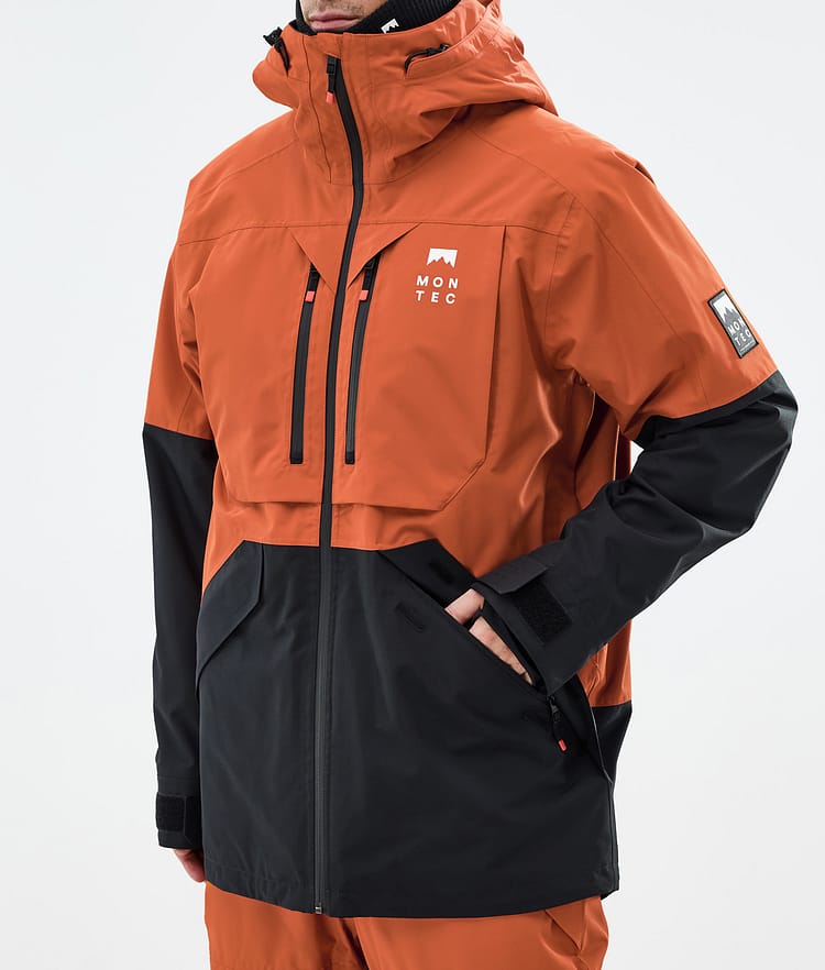 Montec Arch Skijacke Herren Burned Orange/Black, Bild 8 von 10