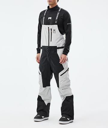 Montec Dozer Snowboardhose Herren Light Grey/Black