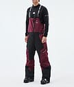 Montec Dozer Skihose Herren Burgundy/Black