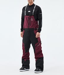 Montec Dozer Snowboardhose Herren Burgundy/Black
