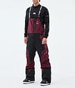 Montec Dozer Snowboardhose Herren Burgundy/Black