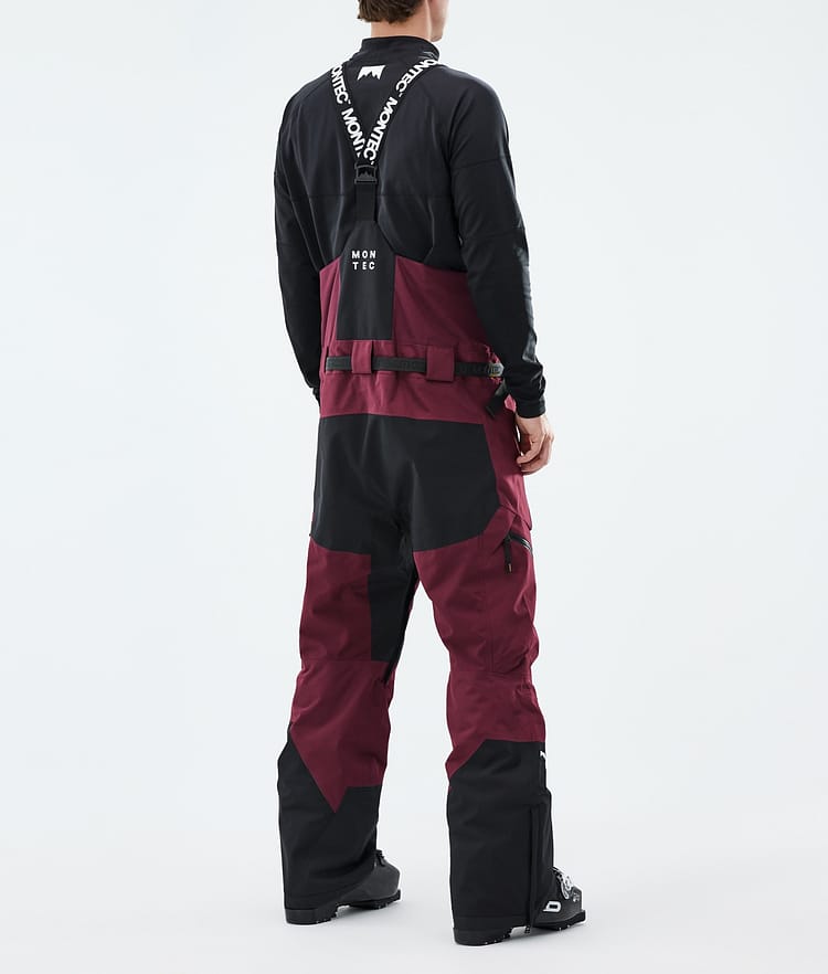 Montec Dozer Skihose Herren Burgundy/Black, Image 3 of 6