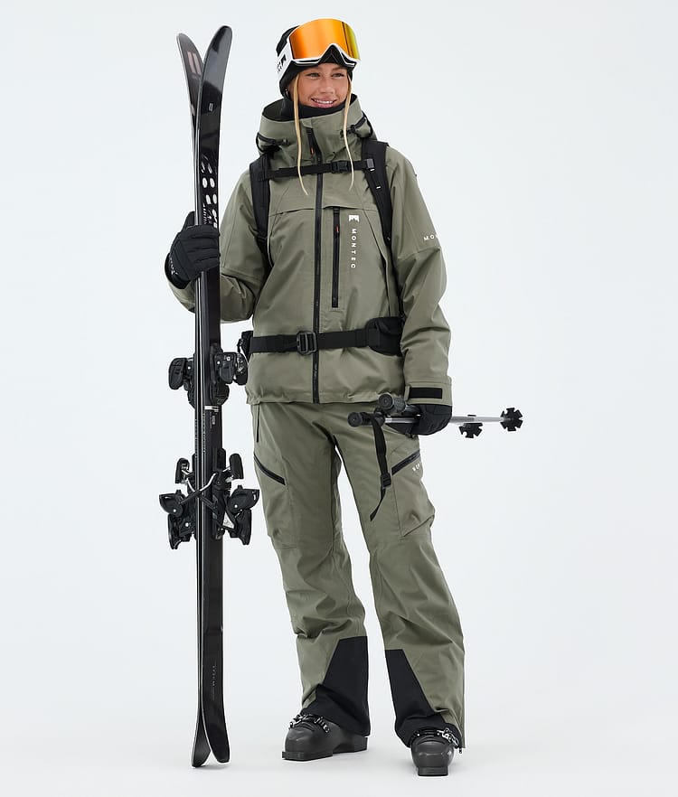 Montec Oracle W Skijacke Damen Greenish, Image 2 of 9