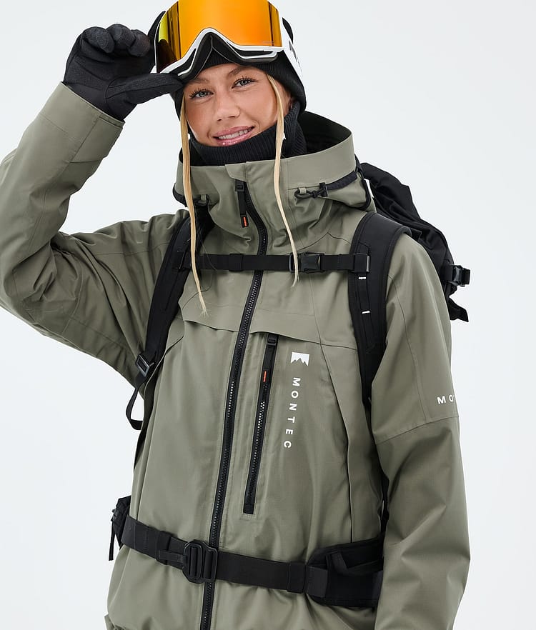 Montec Oracle W Snowboardjacke Damen Greenish, Bild 4 von 9