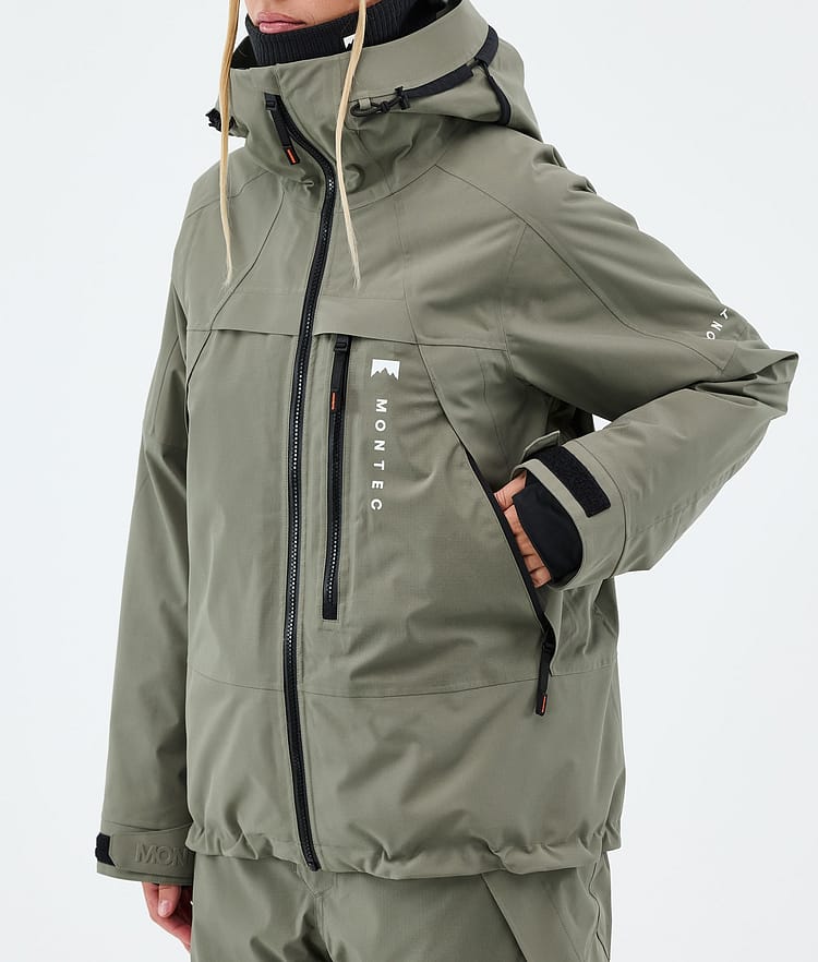 Montec Oracle W Snowboardjacke Damen Greenish, Bild 7 von 9