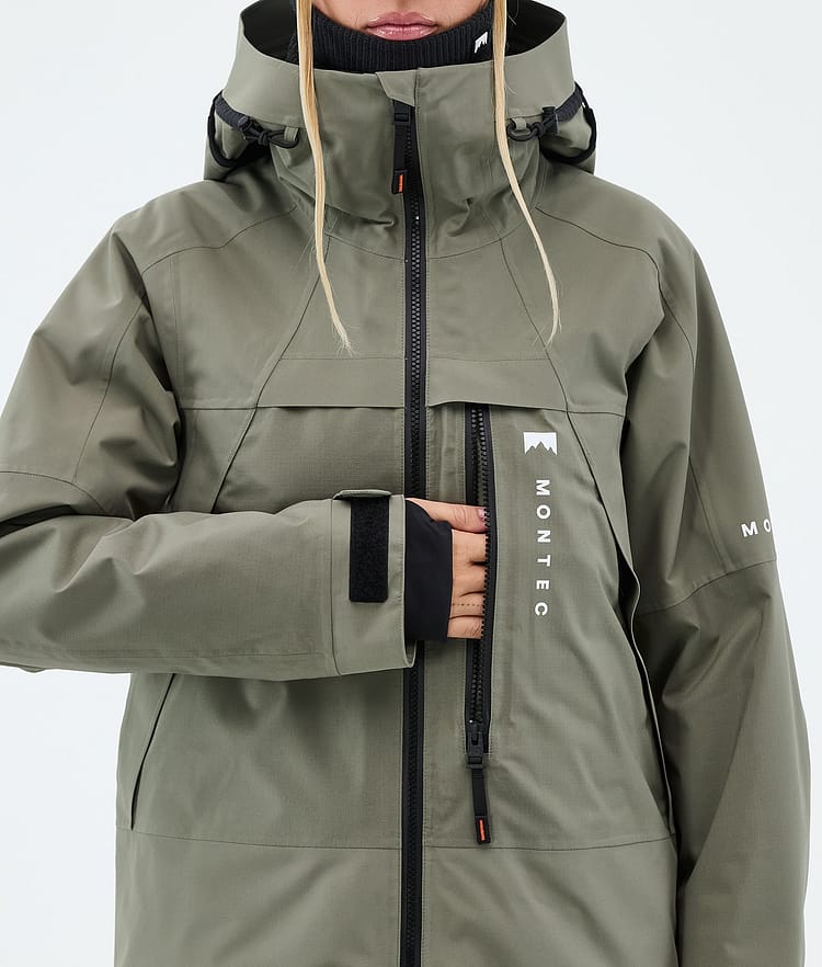 Montec Oracle W Snowboardjacke Damen Greenish, Bild 8 von 9