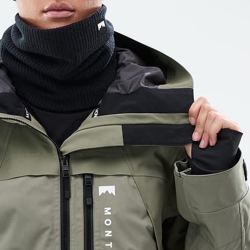 Mikrofleece Kinnschutz Hauptdetailproduktbild,