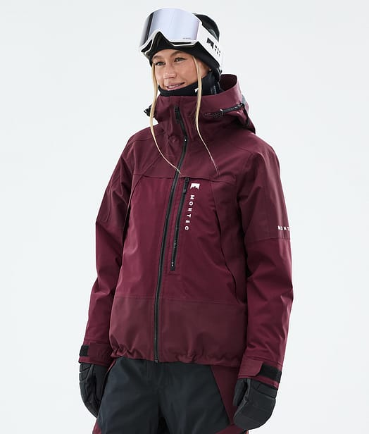 Montec Oracle W Skijacke Damen Burgundy