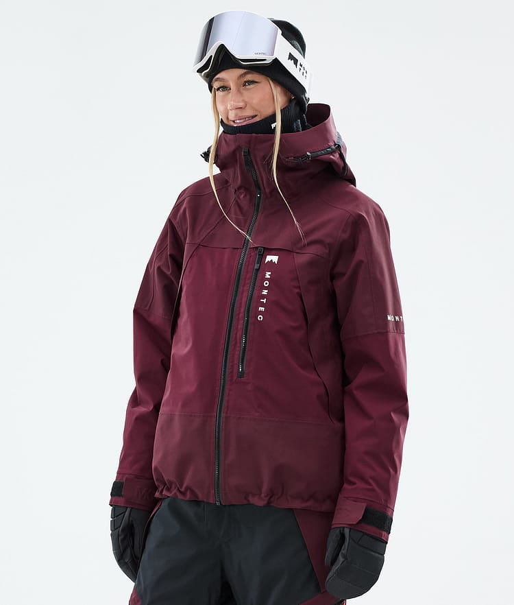 Montec Oracle W Skijacke Damen Burgundy, Bild 1 von 10