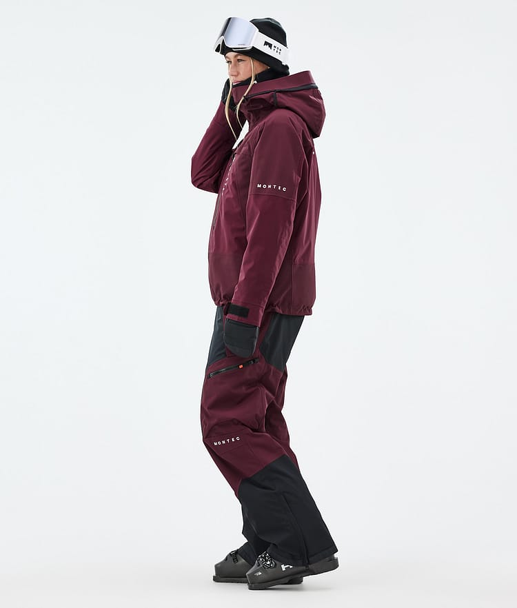 Montec Oracle W Skijacke Damen Burgundy, Bild 4 von 10
