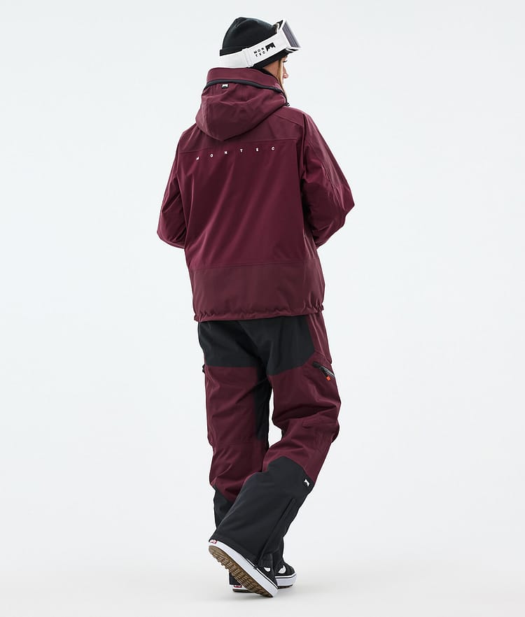 Montec Oracle W Snowboardjacke Damen Burgundy, Bild 5 von 10