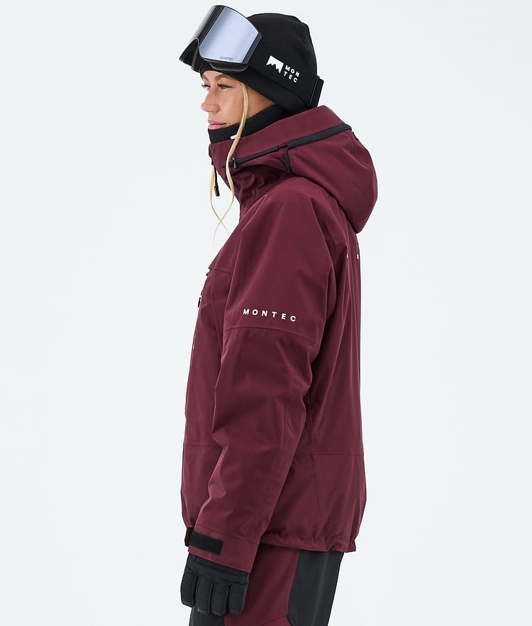 Montec Oracle W Snowboardjacke Damen Burgundy, Bild 5 von 9