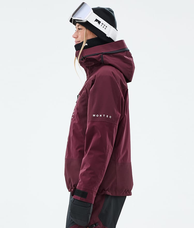 Montec Oracle W Skijacke Damen Burgundy, Bild 6 von 10