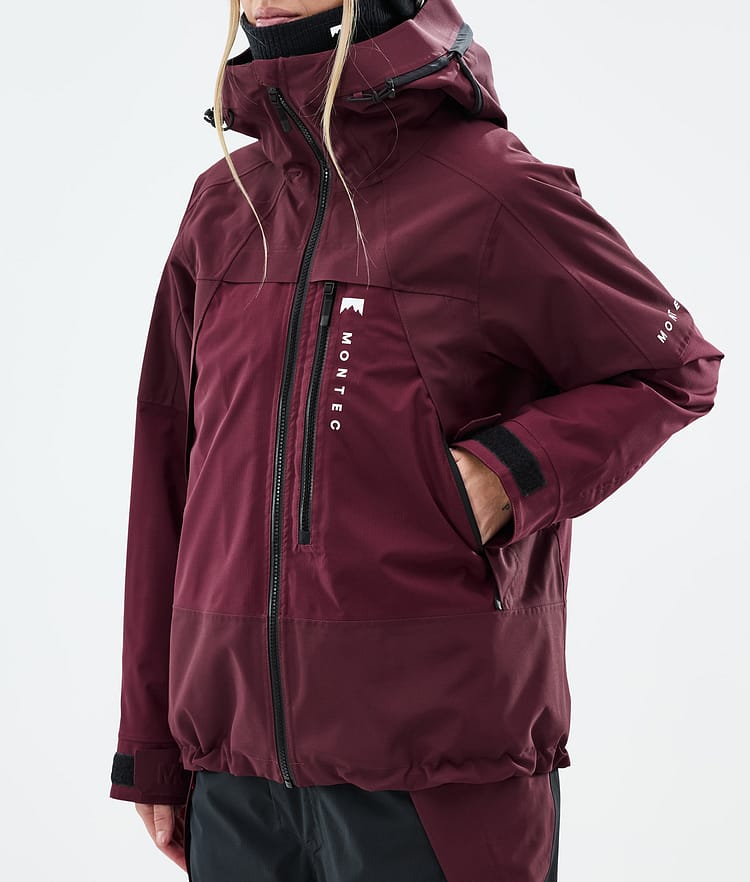 Montec Oracle W Snowboardjacke Damen Burgundy, Bild 8 von 10