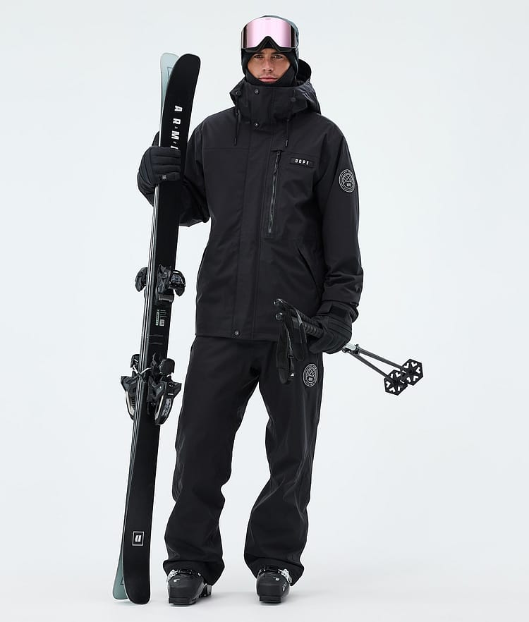 Dope Blizzard Full Zip Skijacke Herren Black, Image 2 of 9
