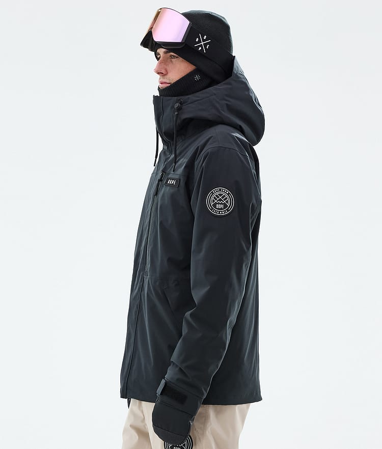 Dope Blizzard Full Zip Snowboardjacke Herren Black, Bild 5 von 9