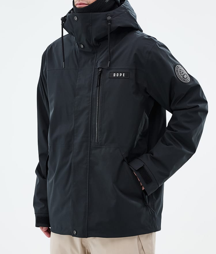 Dope Blizzard Full Zip Snowboardjacke Herren Black, Bild 7 von 9