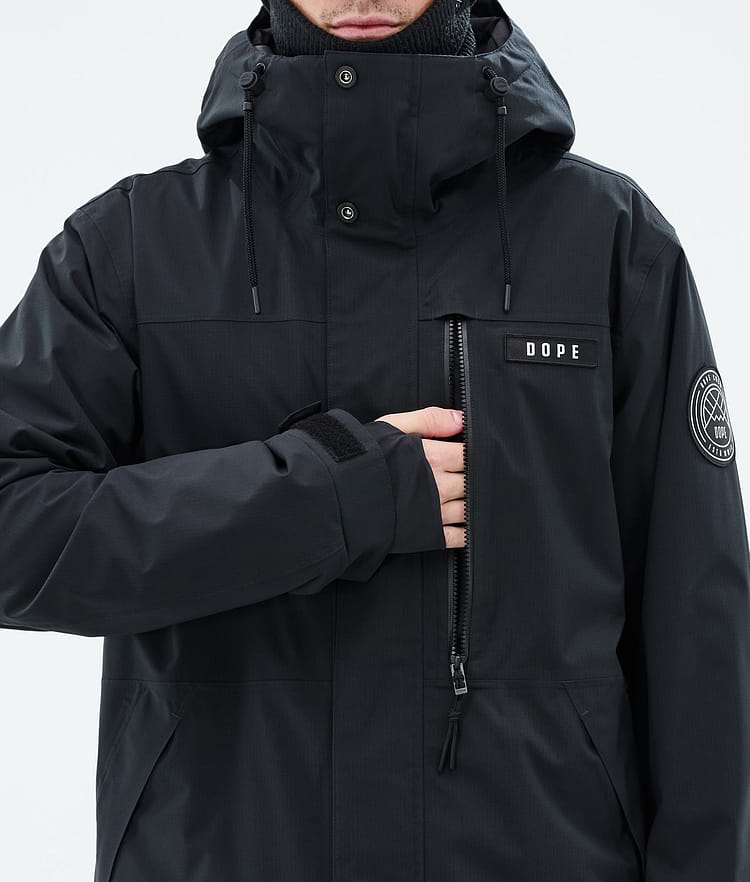 Dope Blizzard Full Zip Skijacke Herren Black, Bild 8 von 9
