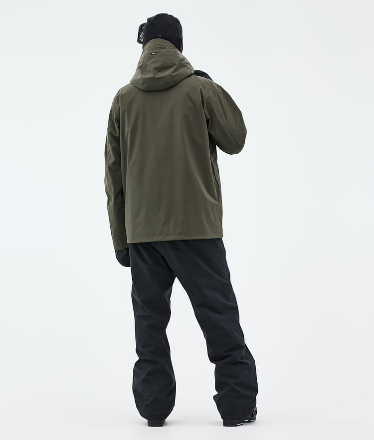 Dope Blizzard Full Zip Skijacke Herren Olive Green, Bild 4 von 9