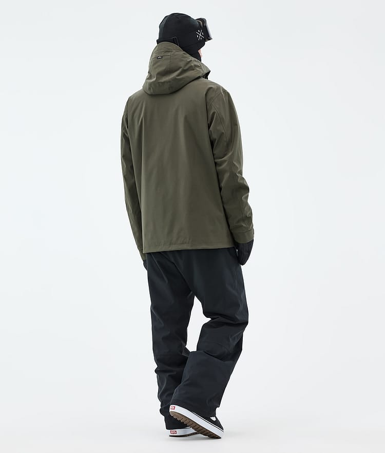Dope Blizzard Full Zip Snowboardjacke Herren Olive Green, Bild 4 von 9