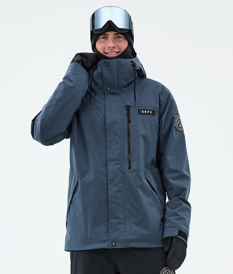 Dope Blizzard Full Zip Skijacke Herren Metal Blue, Bild 1 von 10