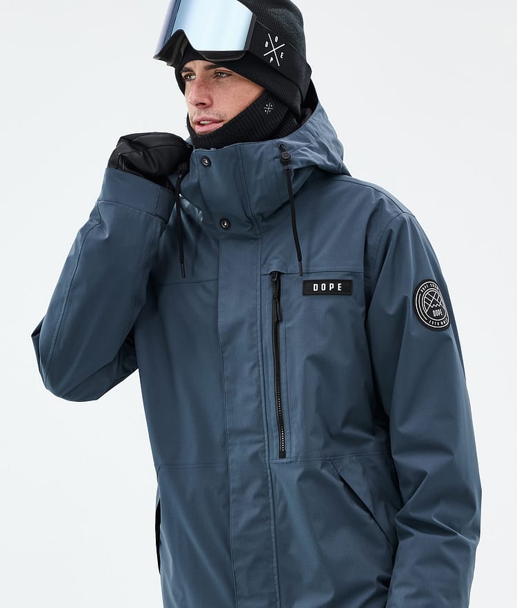 Dope Blizzard Full Zip Skijacke Herren Metal Blue, Bild 2 von 10