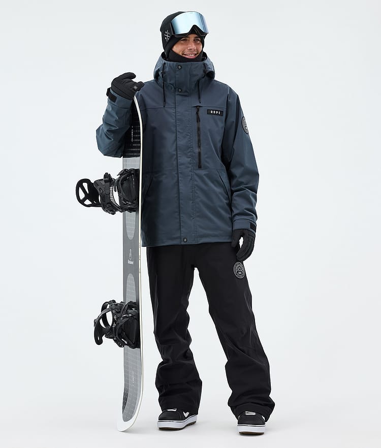 Dope Blizzard Full Zip Snowboardjacke Herren Metal Blue, Image 3 of 10