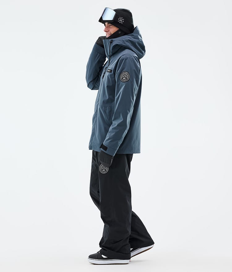 Dope Blizzard Full Zip Snowboardjacke Herren Metal Blue, Bild 4 von 10