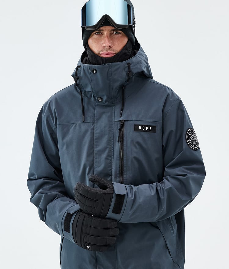 Dope Blizzard Full Zip Skijacke Herren Metal Blue, Image 5 of 10