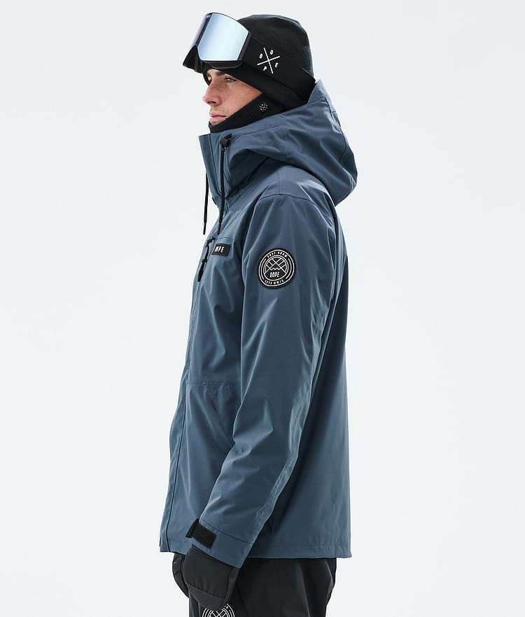 Dope Blizzard Full Zip Skijacke Herren Metal Blue, Bild 6 von 10
