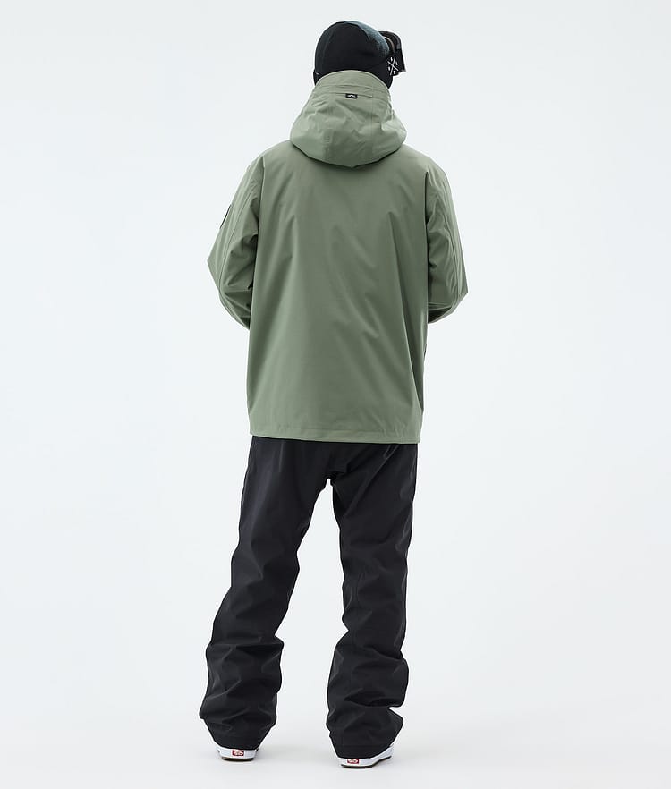 Dope Blizzard Full Zip Snowboardjacke Herren Moss Green, Image 3 of 9