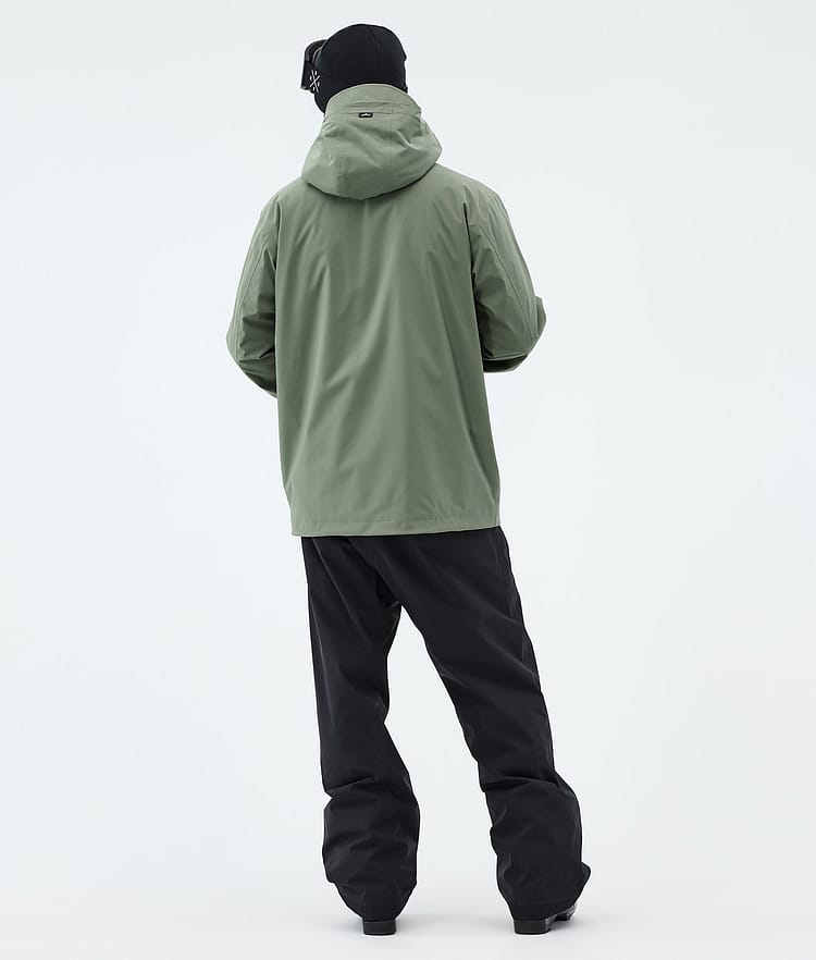Dope Blizzard Full Zip Skijacke Herren Moss Green, Image 3 of 9