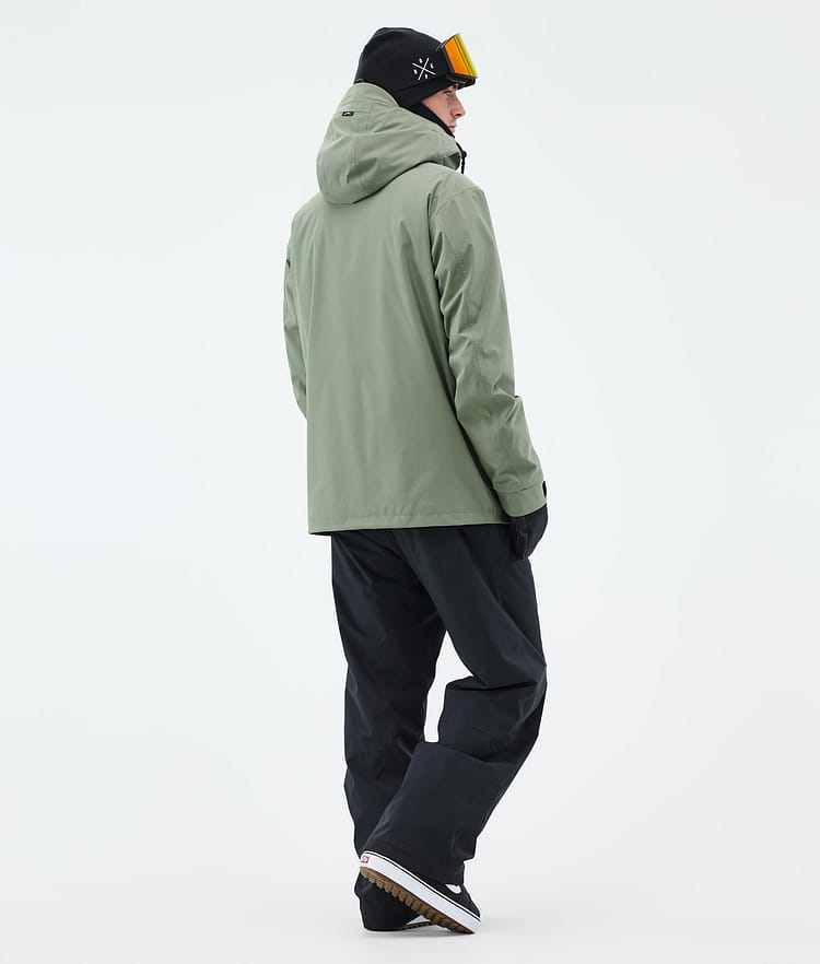 Dope Blizzard Full Zip Snowboardjacke Herren Moss Green, Bild 4 von 9